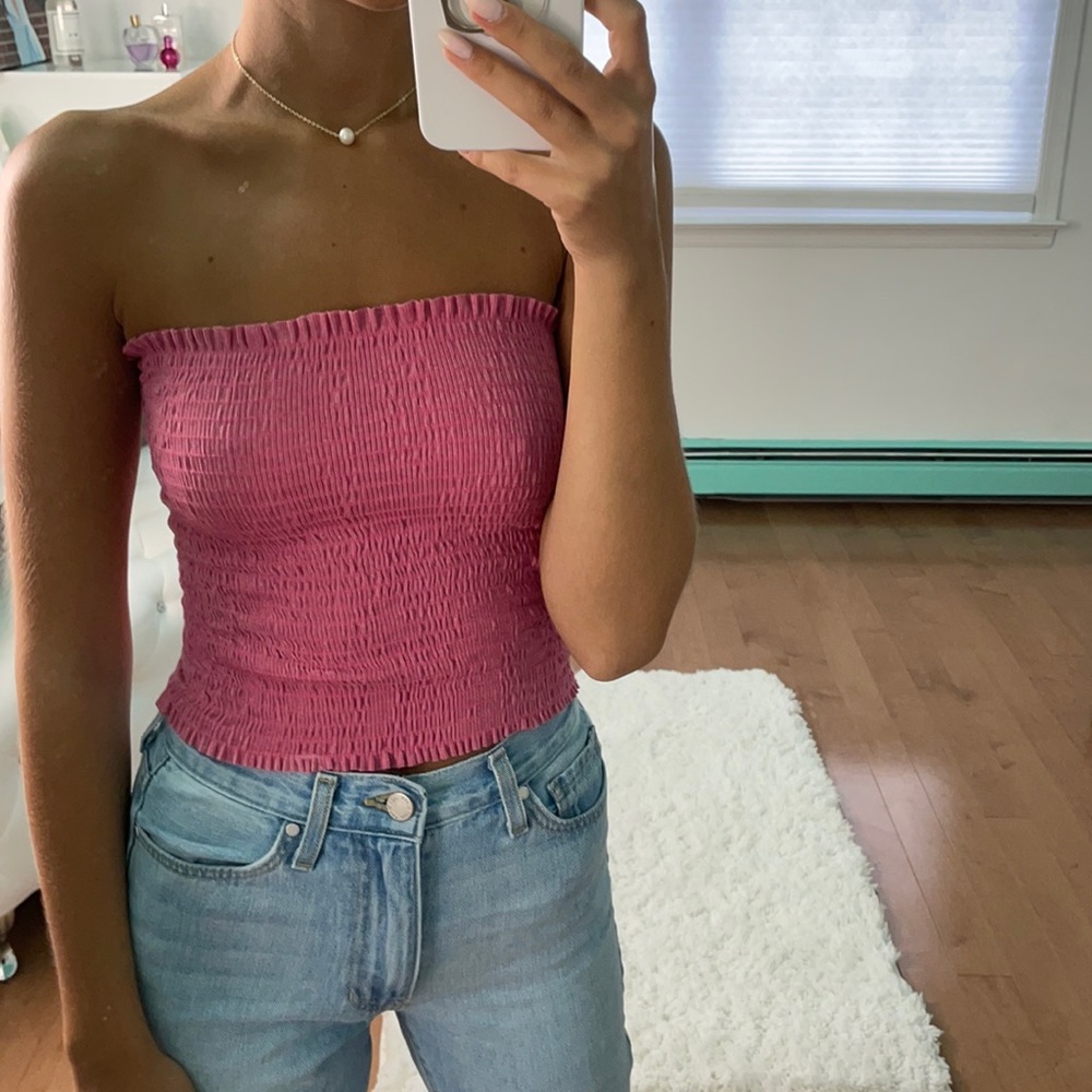 Pink Tube Top